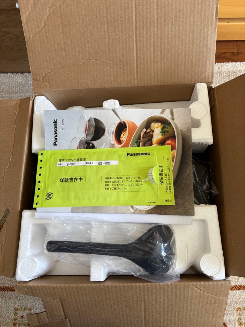 Panasonic NF-PC400-K ブラック 電気圧力鍋