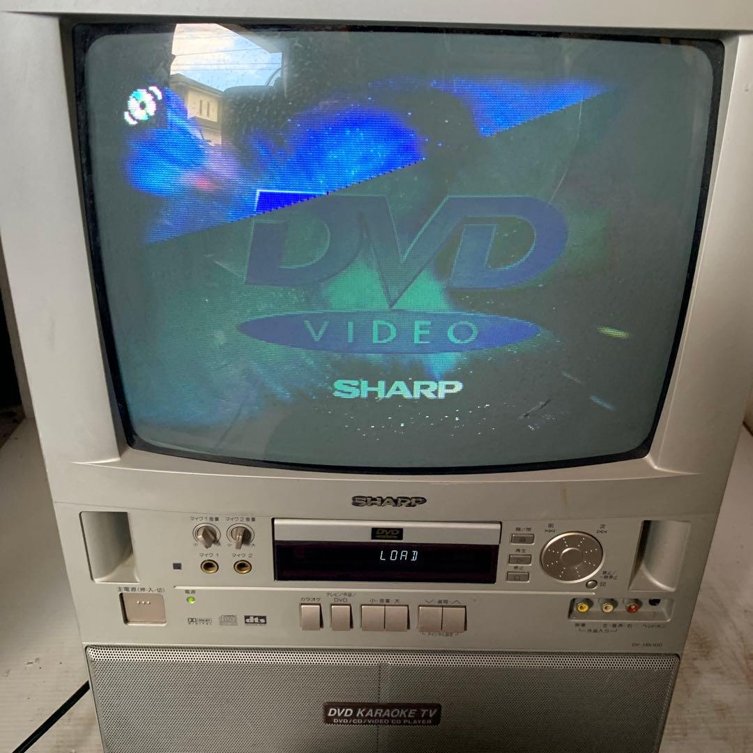 希少レアSHARP DVDカラオケテレビ