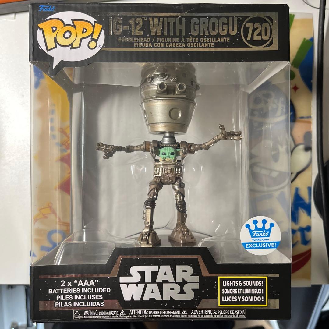 アメコミ funkopop IG-12 with Grogu