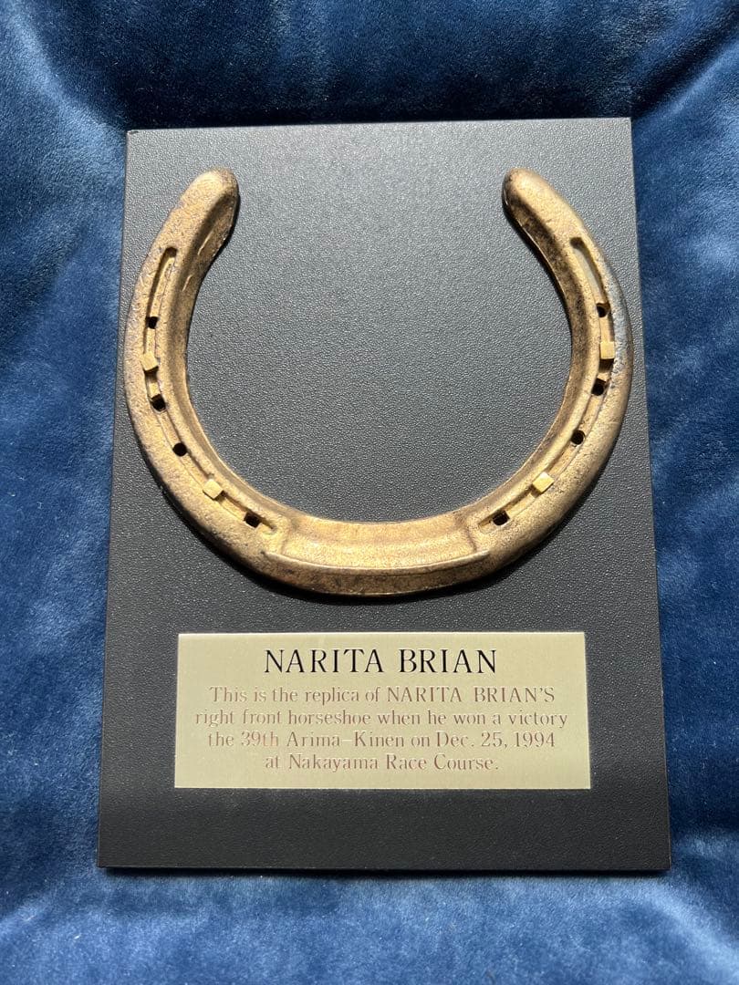 ナリタブライアン 蹄鉄