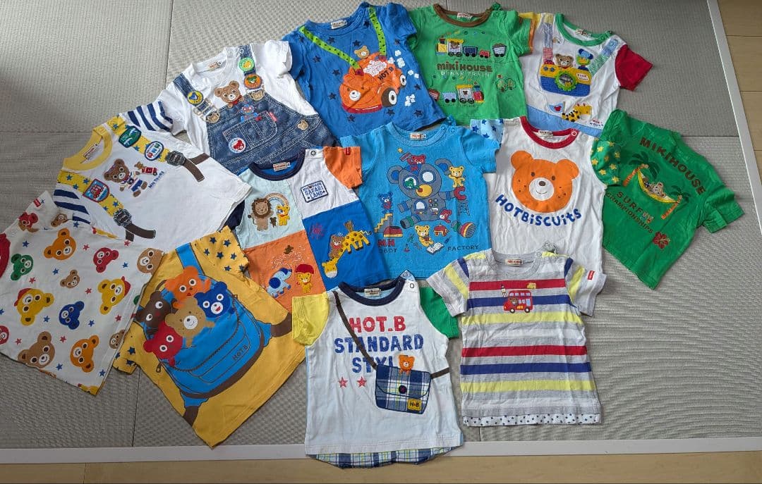 専用です。mikihouse　ホットビスケッツ　夏物　20点　80　おまとめ