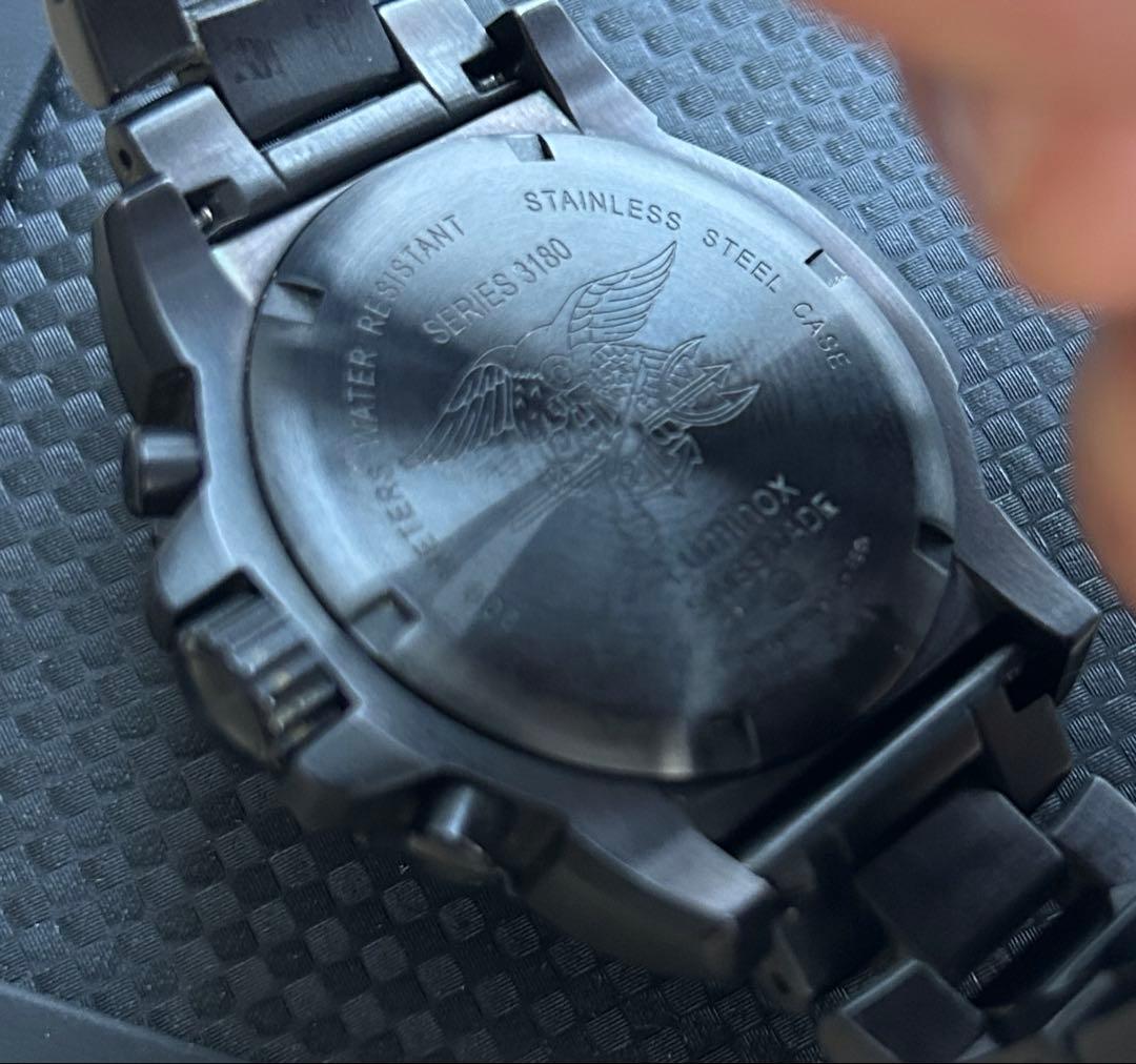 LUMINOX 3180 クロノグラフ ブラックアウト