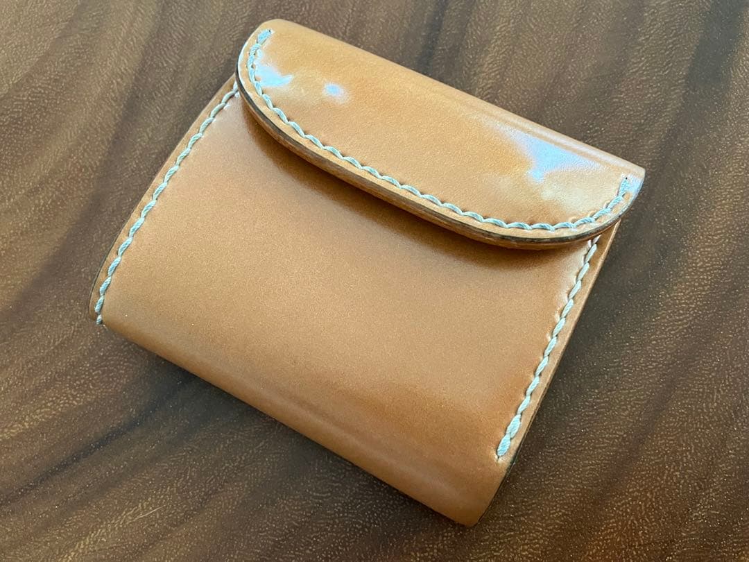 ビーズ屋公ちゃん コードバン ハーフウォレット