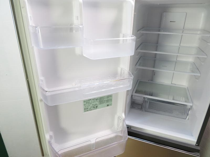 送料込 日立 3ドア冷蔵庫 315L 2020年製 R-V32KVL GL03