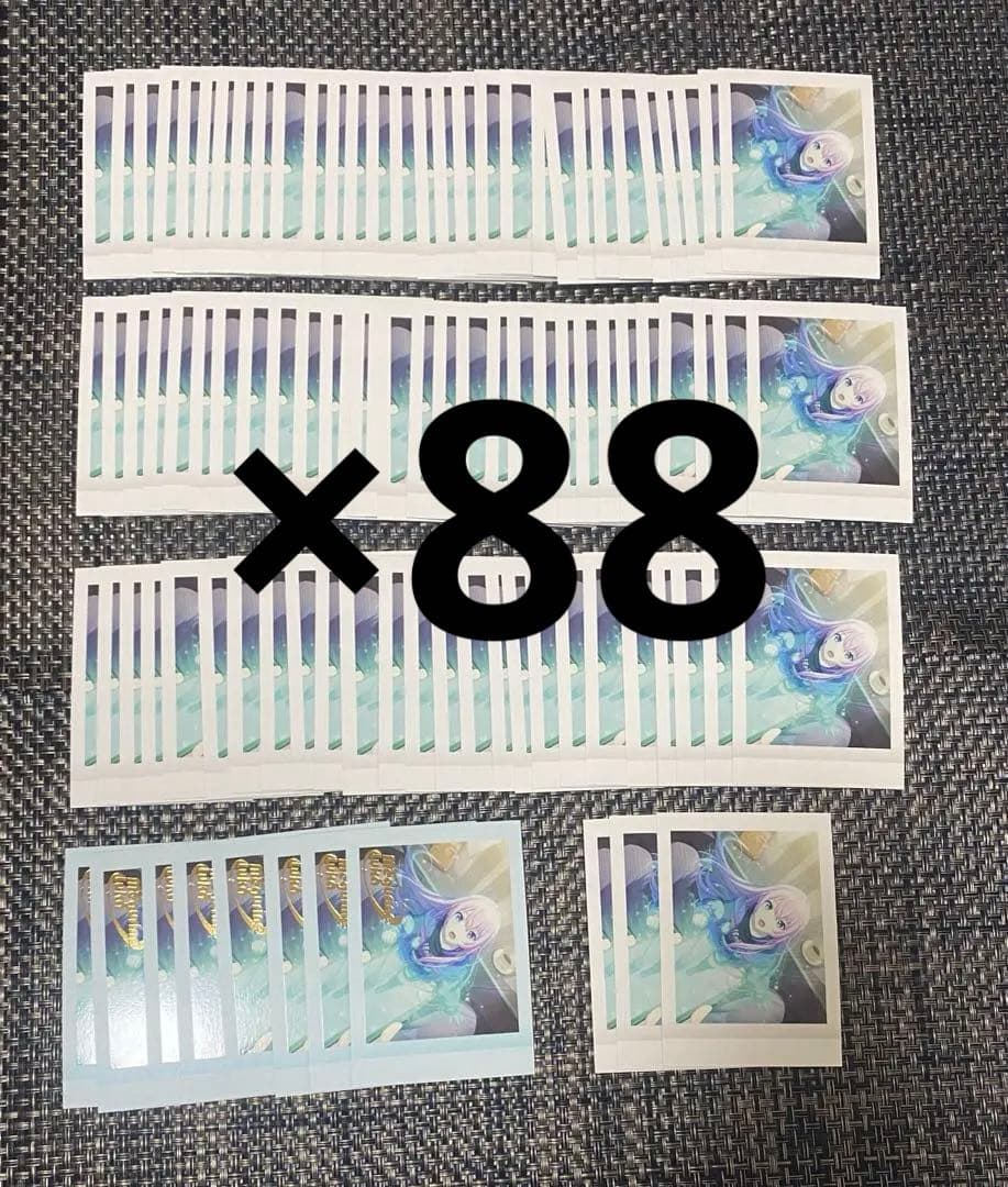 ぱしゃこれ 巡音ルカ プロセカ 88枚 箔押し8枚