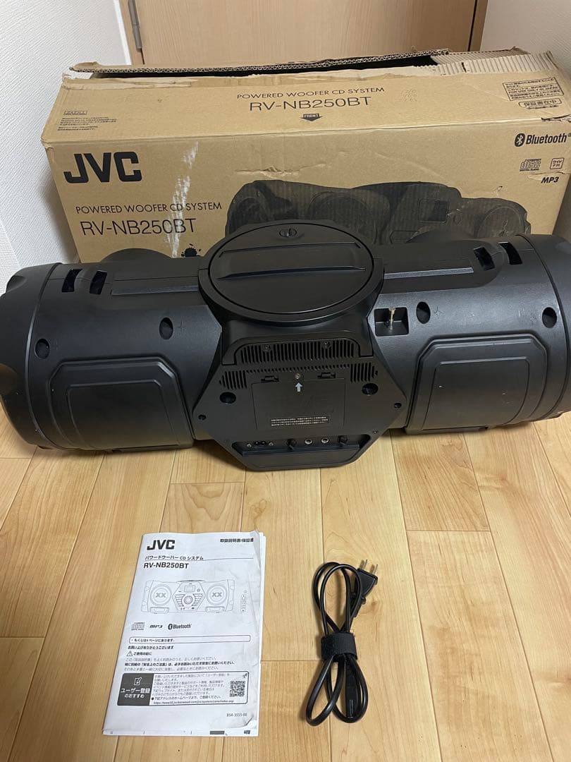 JVC RV-NB250BT パワードウーハーCDシステム　中古