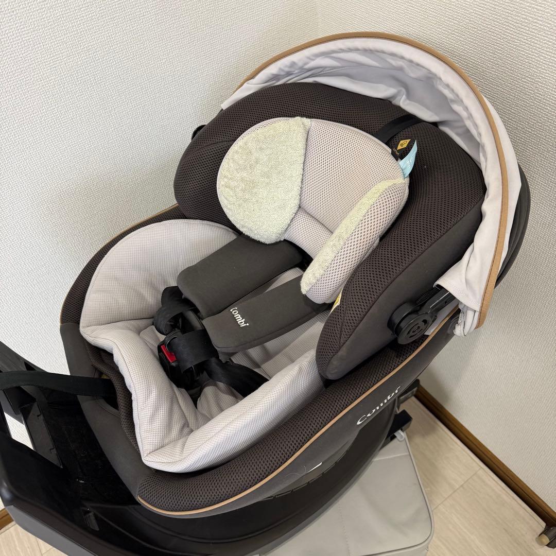 【美品】コンビ クルムーヴスマート ISOFIX エッグショック JL-590
