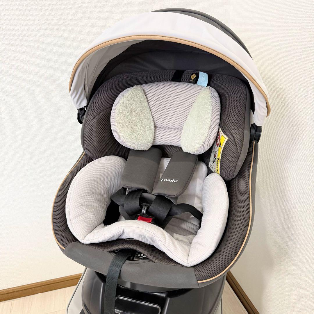 【美品】コンビ クルムーヴスマート ISOFIX エッグショック JL-590