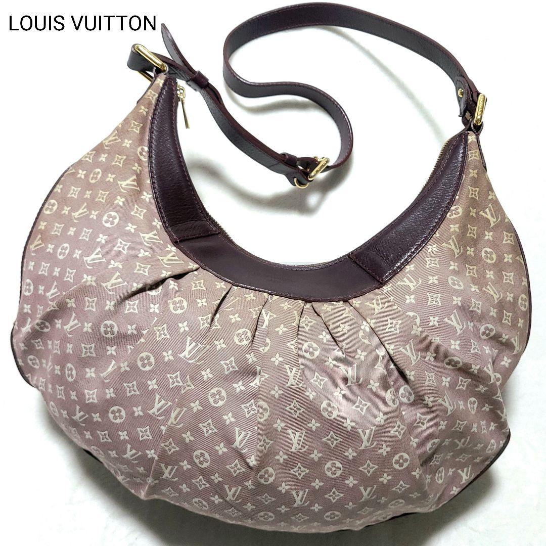 希少品 ルイヴィトン　ショルダーバッグ ラプソディーMM モノグラムミニ セピア