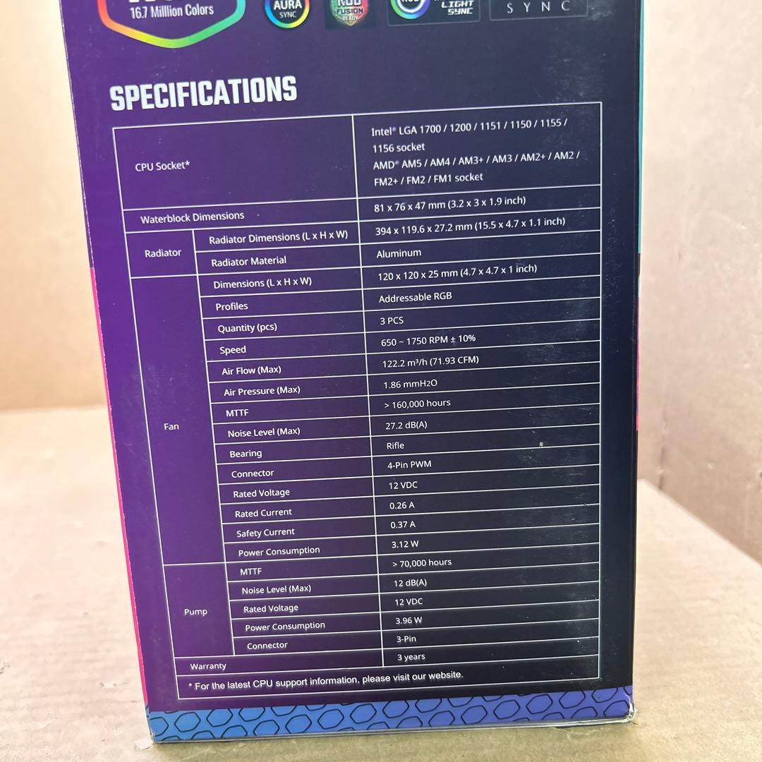 PC用ファン・クーラー Cooler Master MasterLiquid 360L