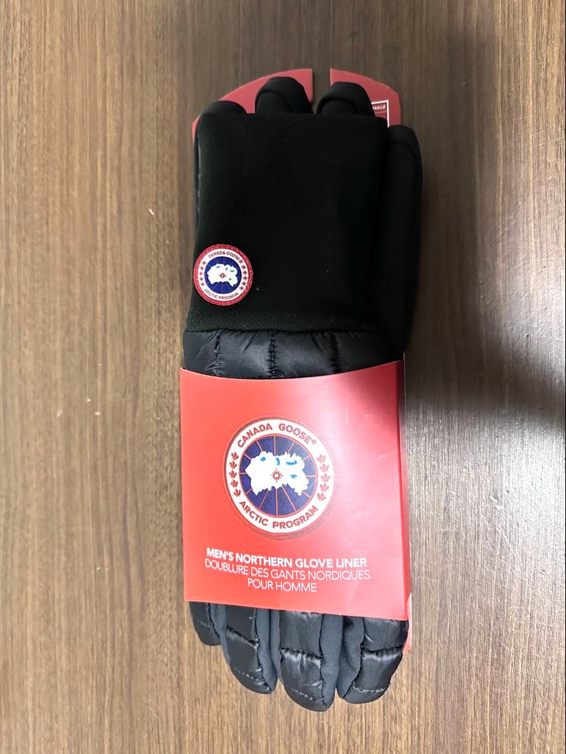   カナダグース　手袋　５２５４M カラーブラック