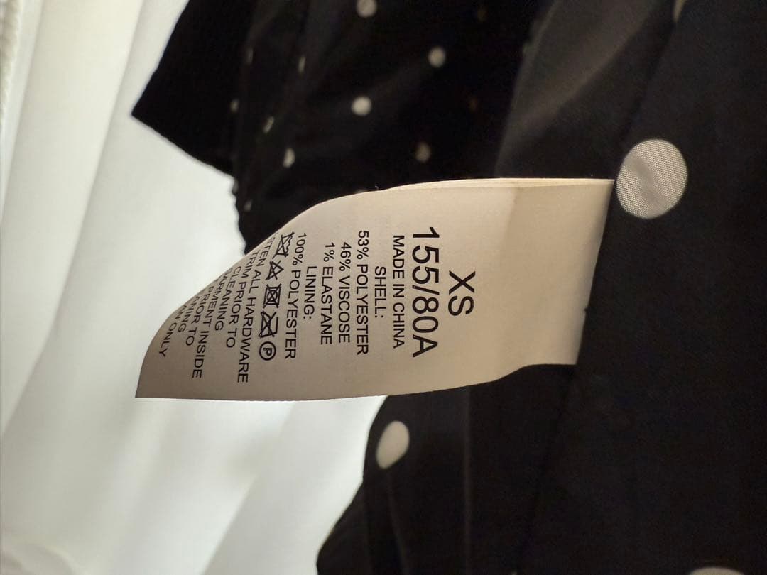 ケイトスペード　パールリボン　コート