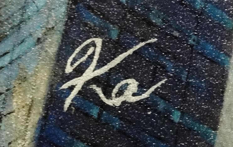 上鈴木正一 油彩画 F3号『五番街』10/12(日)午前10時までの掲載です!!