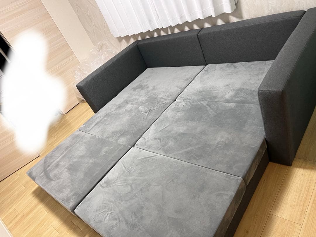 ニトリ 組み合わせベッド OY001 シングル×2 フットボード×2