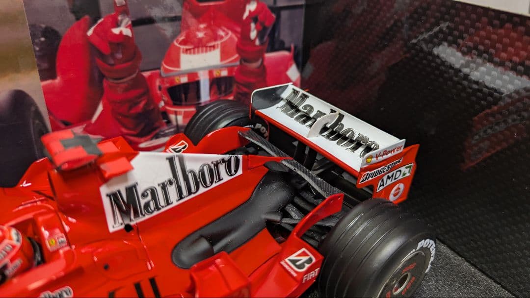 HW 1/18 FERRARI 248 F1 #5 シューマッハ カスタム