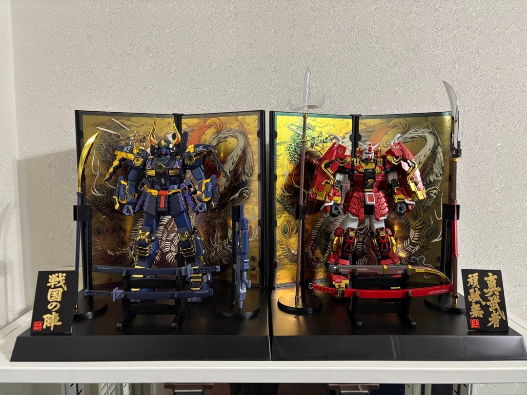 ガンプラ　MG 真武者ガンダム　戦国の陣　アクリルケース付き