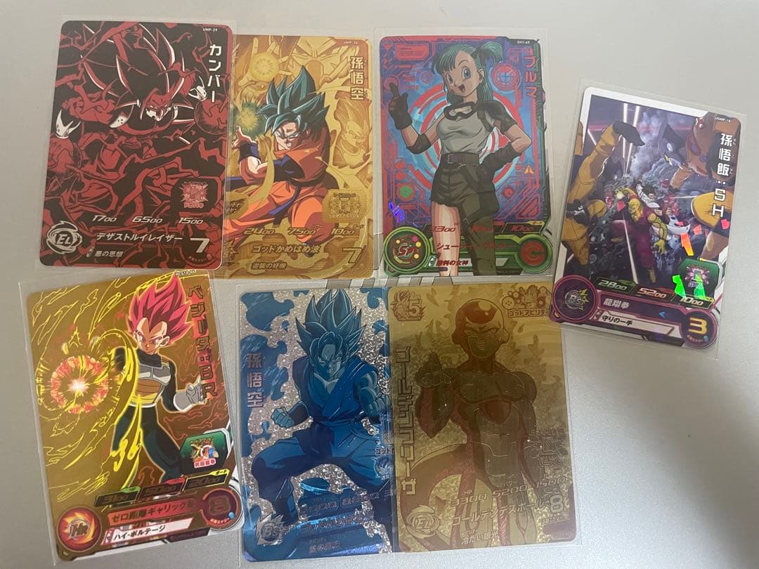 ドラゴンボールヒーローズ SEC UR CP P まとめ 引退　旧弾