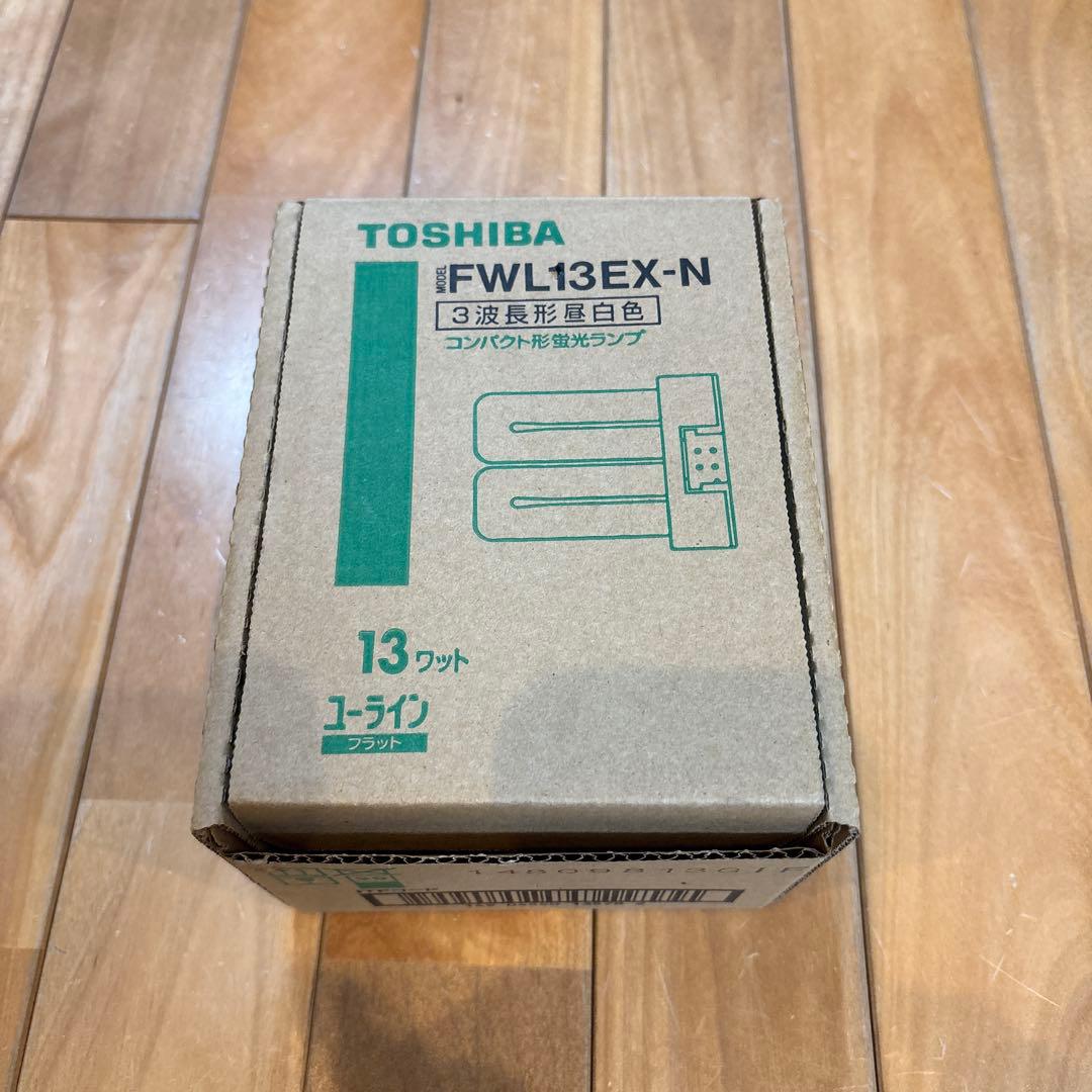 FWL 13EX-N コンパクト形蛍光ランプ TOSHIBA 5個入り 昼白色