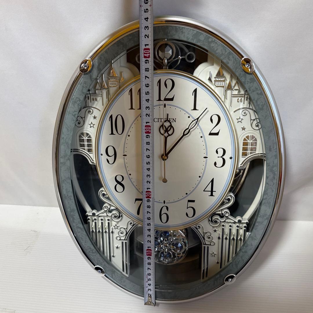 【未使用】CITIZEN シチズン　電波時計4MN512AZ05 時報付掛時計