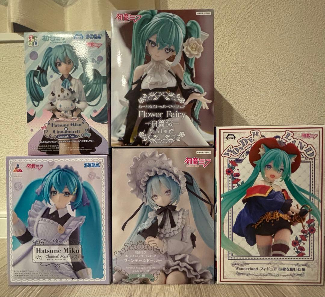 初音ミク　ヴィンテージドール他　全5種セット