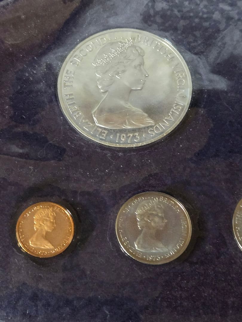 イギリス領 ヴァージン諸島 エリザベス2世 フランクリンミント ミントセット