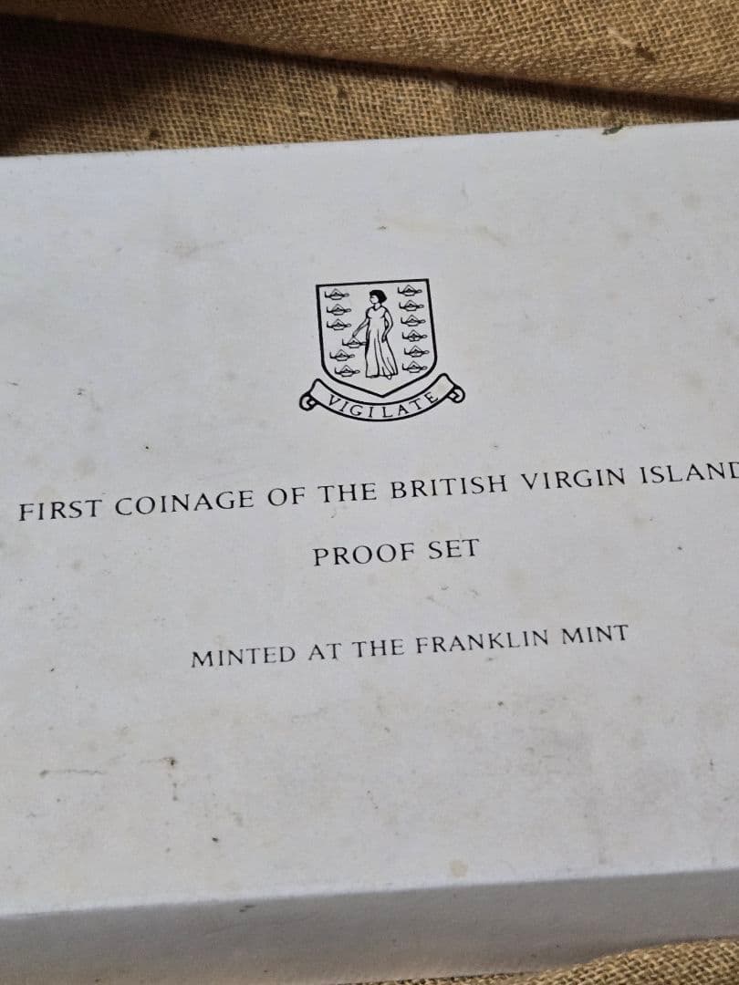 イギリス領 ヴァージン諸島 エリザベス2世 フランクリンミント ミントセット