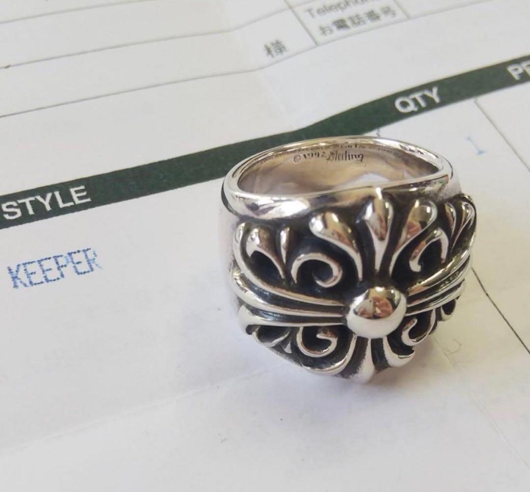 Chrome Hearts クロムハーツ　キーパーリング　8号