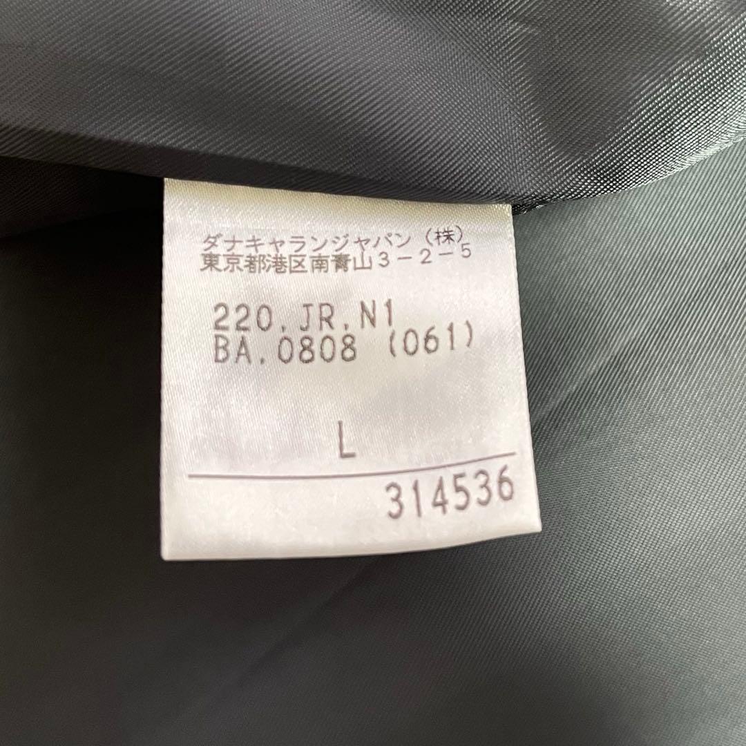 希少カラー✨DKNY 牛革レザージャケット　ライダース　シングル　ライトブルーL