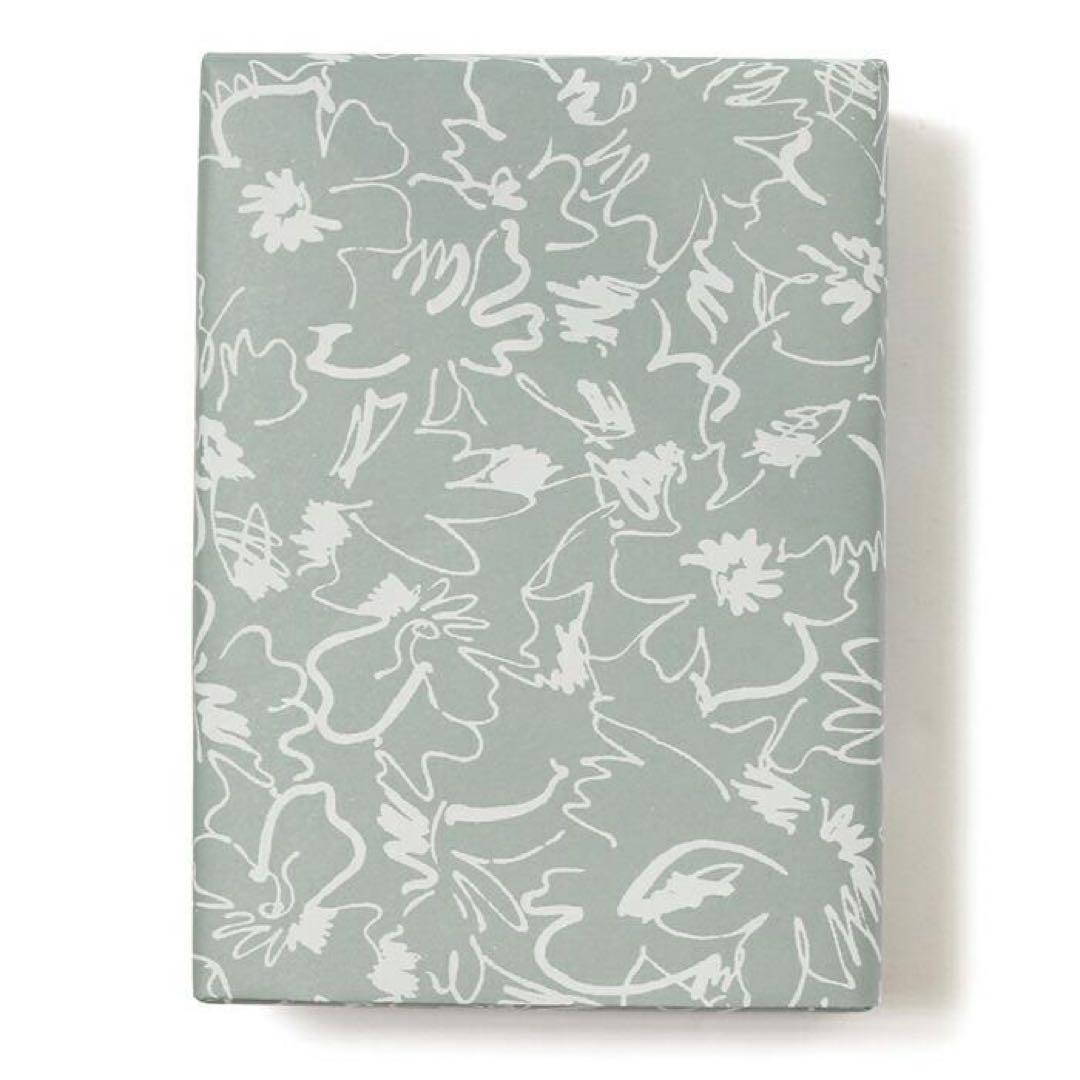 新品未開封★包装紙2色セット 百花 グリーン ピンク 四六全判 各100枚