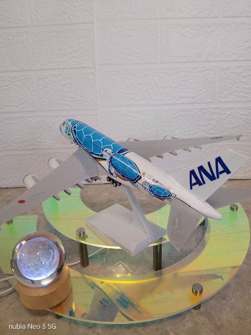 ⑩Air busA380／Blue Turtle1/230=約30cm