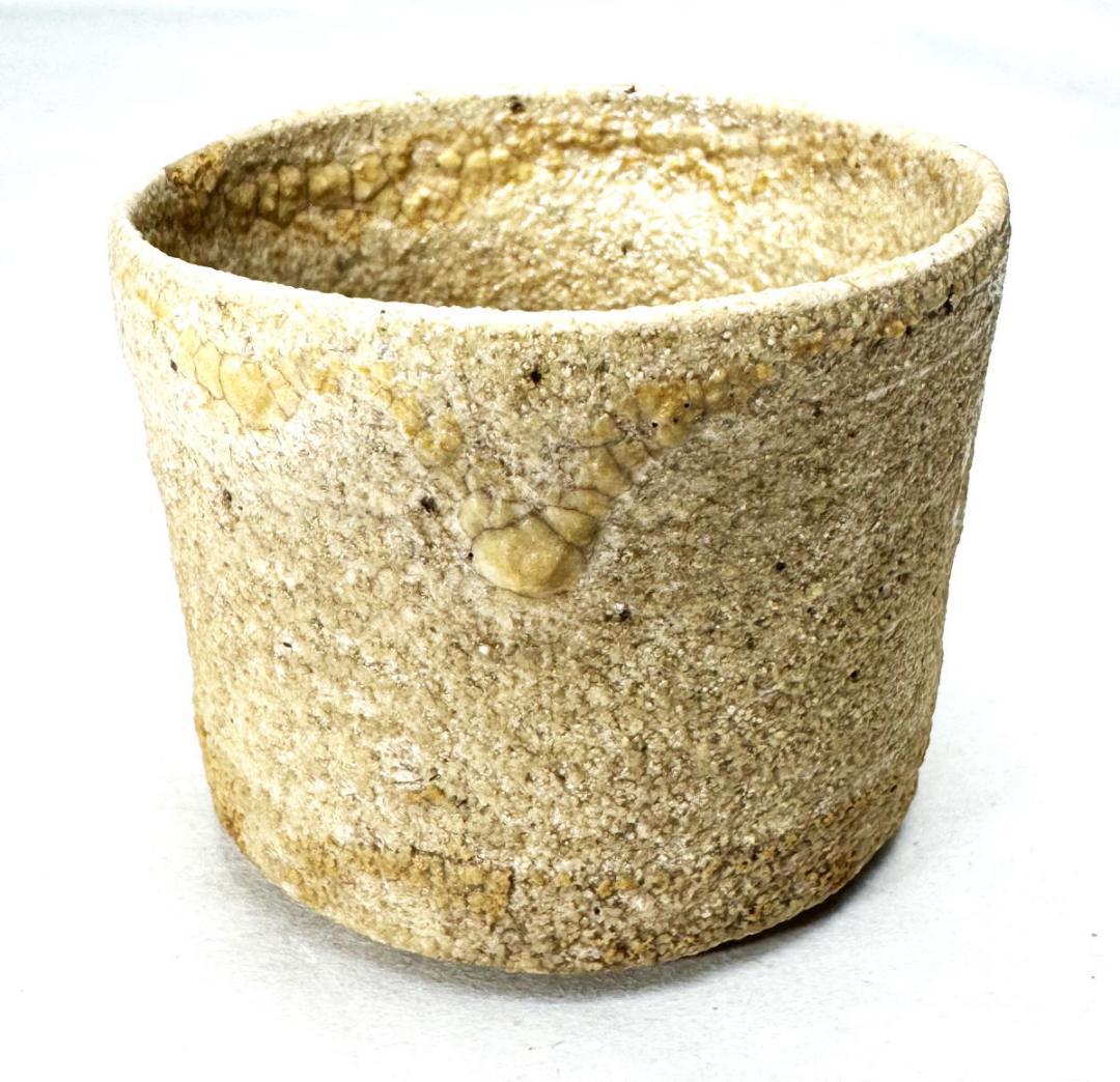 明時代 古染付 唐草紋様茶碗 伝世品焼物 青花 ウブ品 入手困難 WWTT268