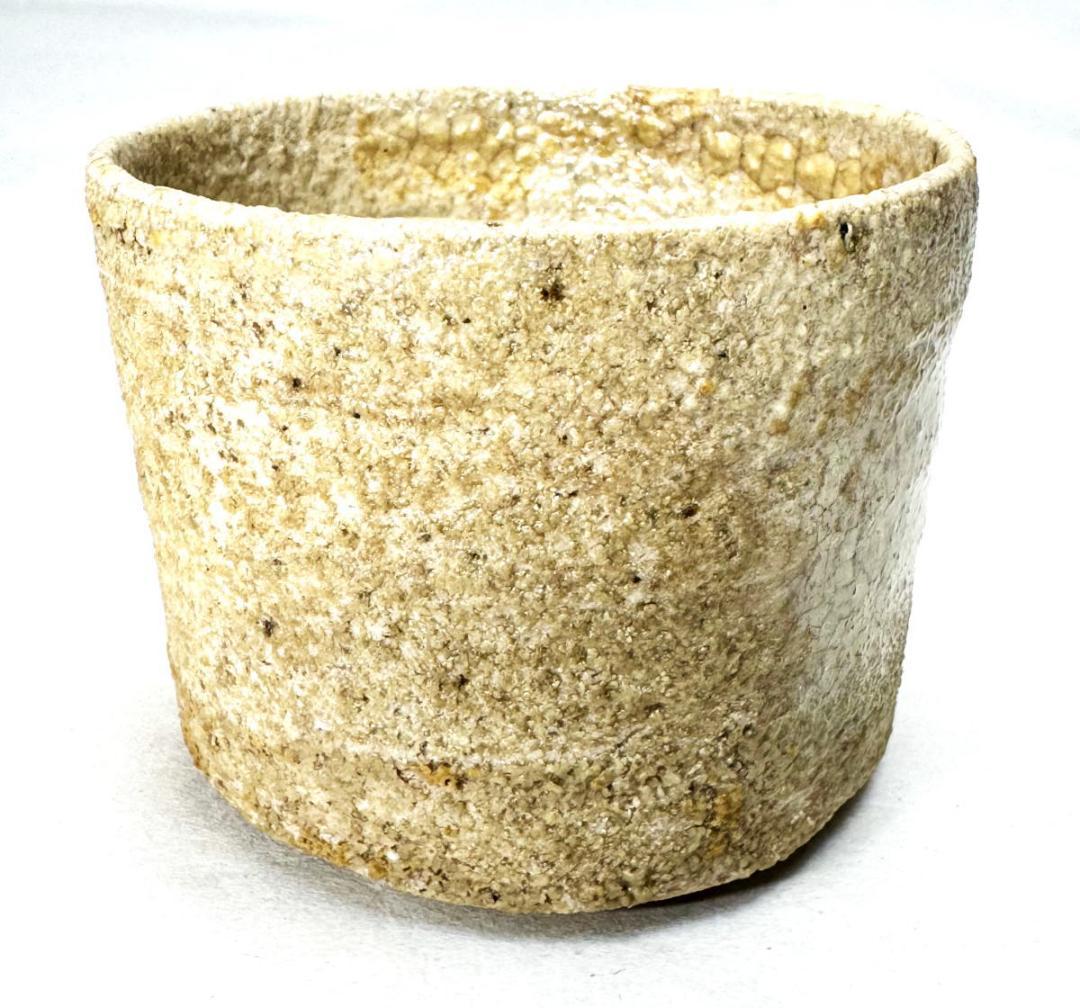 明時代 古染付 唐草紋様茶碗 伝世品焼物 青花 ウブ品 入手困難 WWTT268