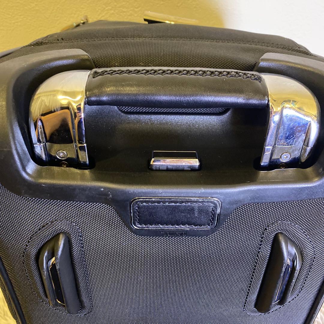 【希少】TUMI トゥミ　ブラック キャンバス　キャリーケース
