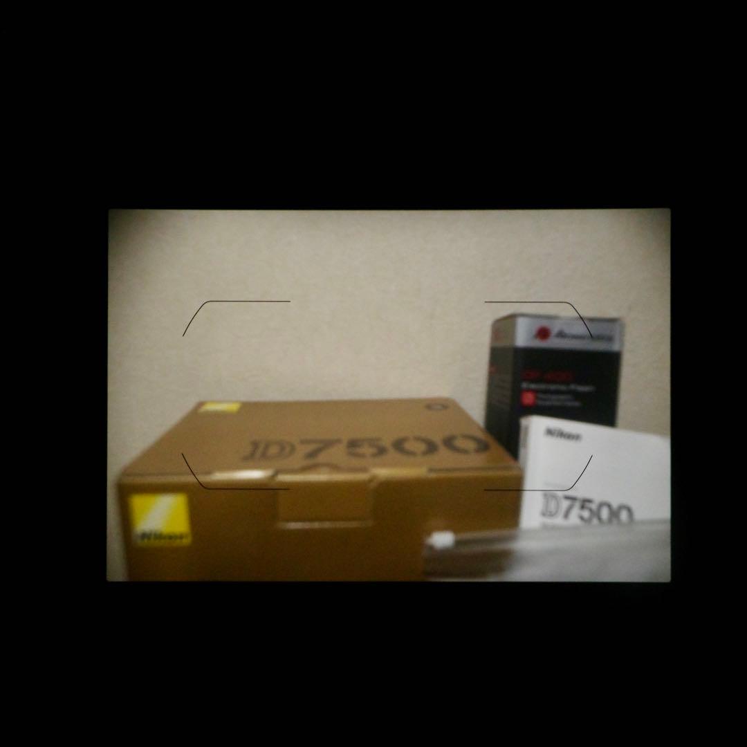 【Nikon D7500】本体＋レンズ2つ