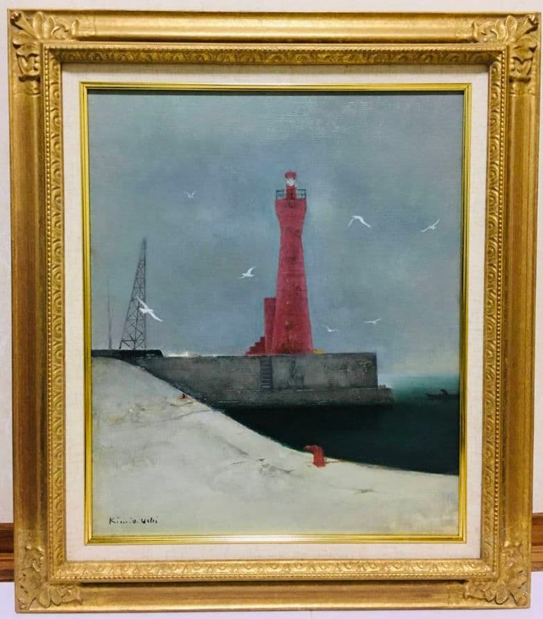 凪　 油絵　F8(455×380mm)