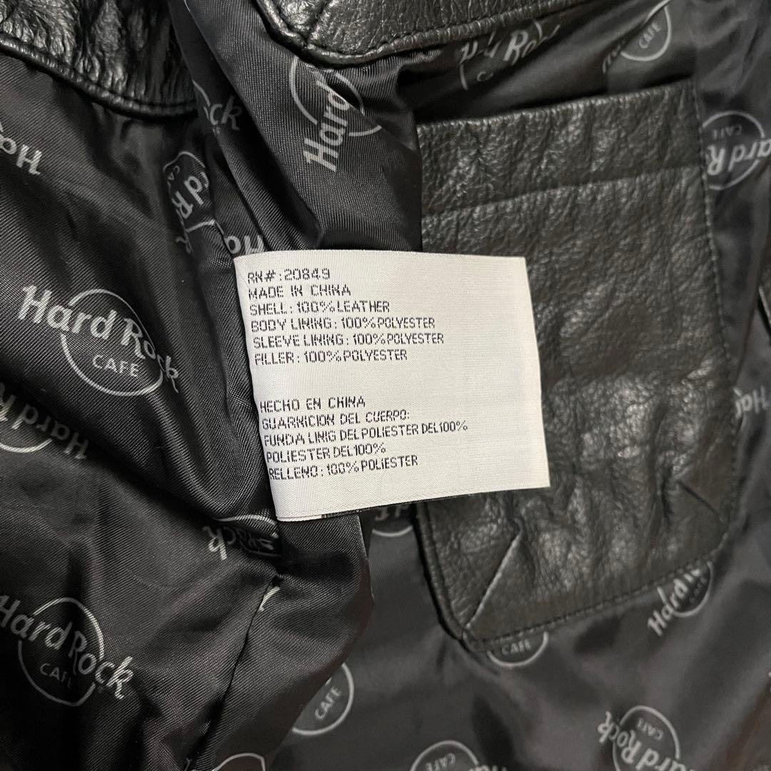 HardRockCafe ハードロックカフェ　ライダース　レザージャケット