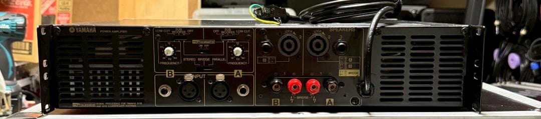 や*ま様 正常動作 YAMAHA ヤマハ 業務用 パワーアンプ P2500S 即
