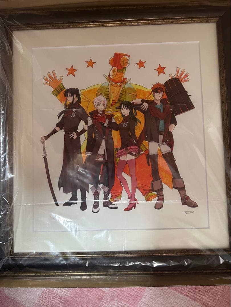 D.Gray-man複製原画 Dグレ 原画展 星野桂の世界 直筆サイン