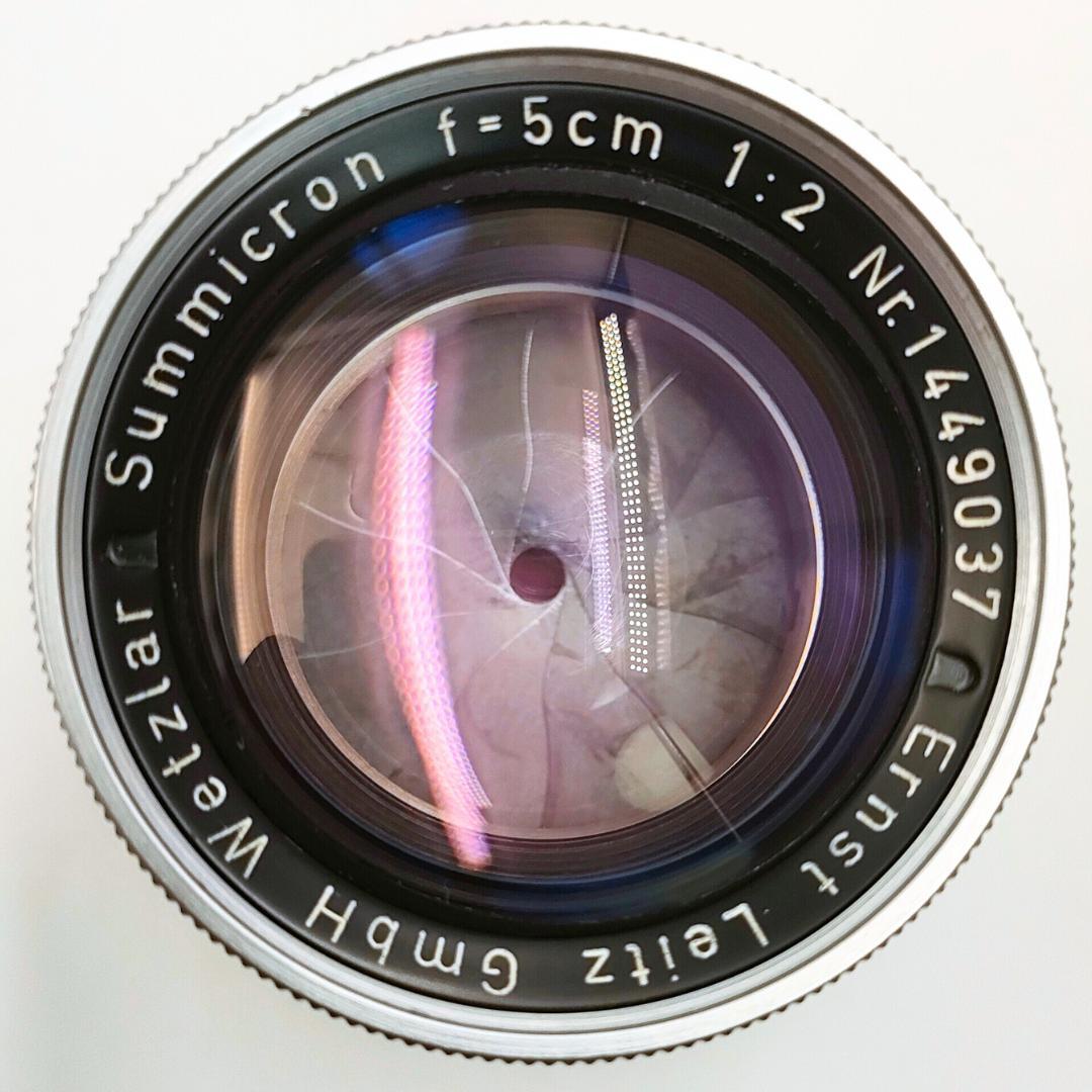 LEICA SUMMICRON-M 50mm F2 初期-前期型