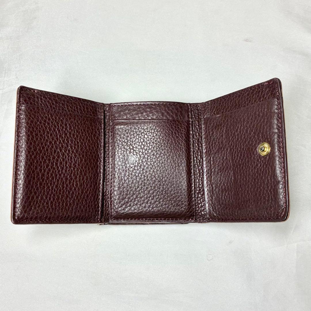 【人気】　アタオ　ワルツ　ヴィトロ　3つ折り財布　コンパクトウォレット　フリンジ