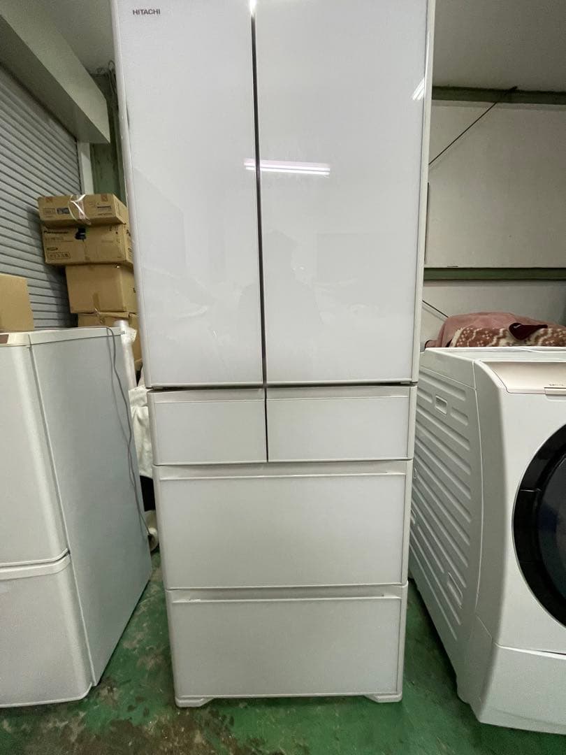 日立HITACHI 6ドア冷蔵庫R-GS4800H(2017年製)