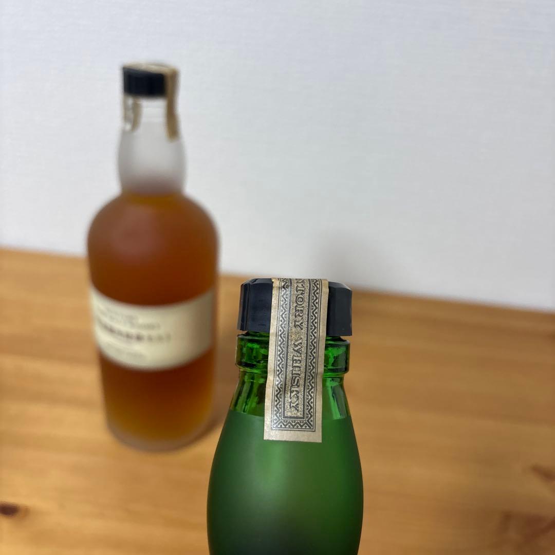 サントリーウイスキー　山崎蒸溜所秘蔵モルト/白州蒸溜所秘蔵モルト　2点セット①