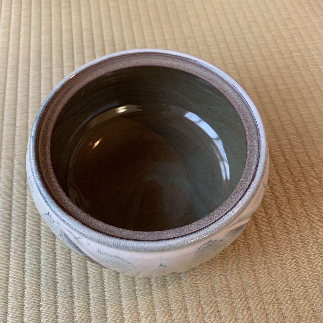 【茶道具】即中斎好　捻梅　水指　宗絢