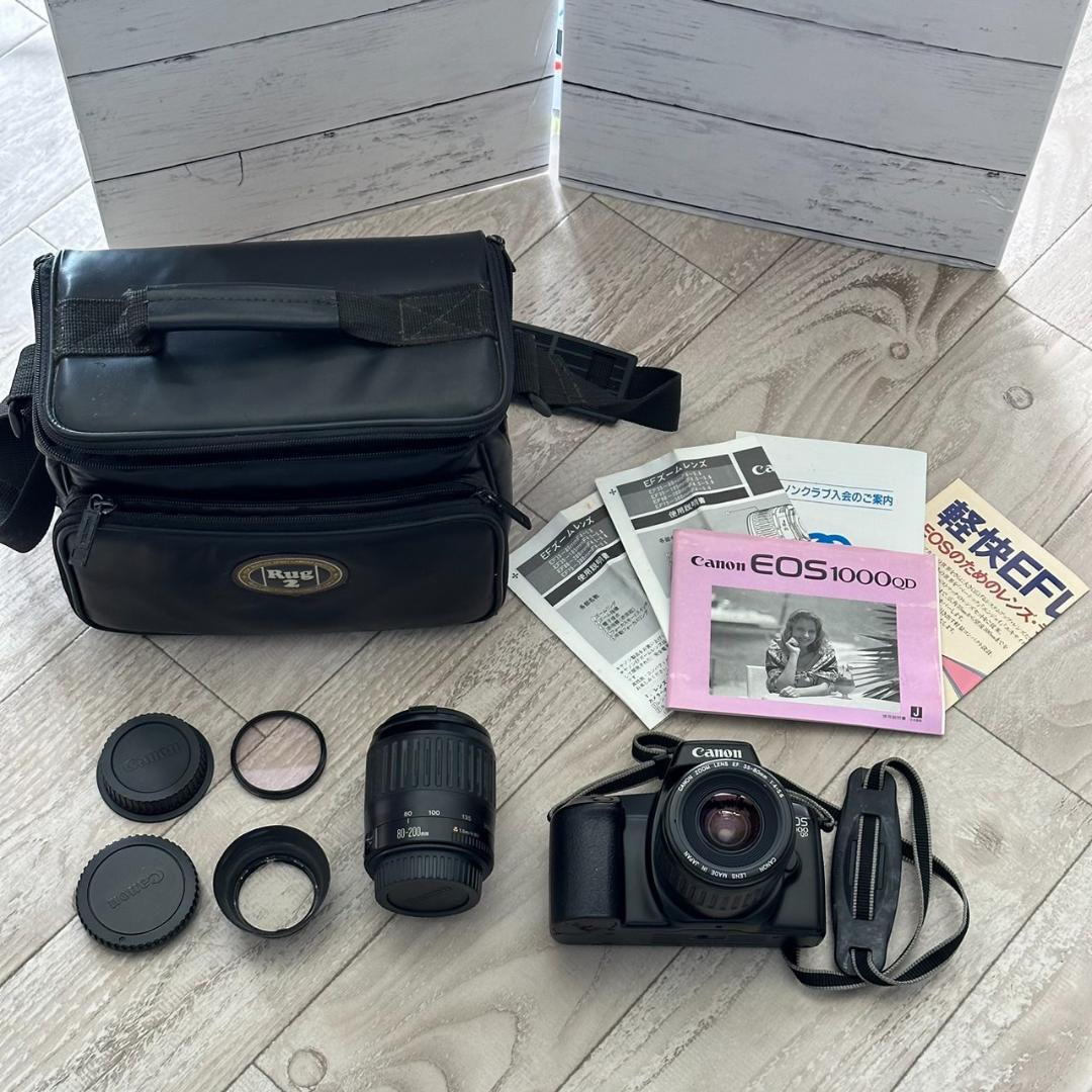 キヤノン Canon EOS1000QD 一眼レフカメラ 35mm★豪華セット