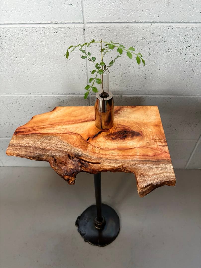 楠木サイドテーブル　コーヒーテーブル　ナイトテーブル　観葉植物置き台