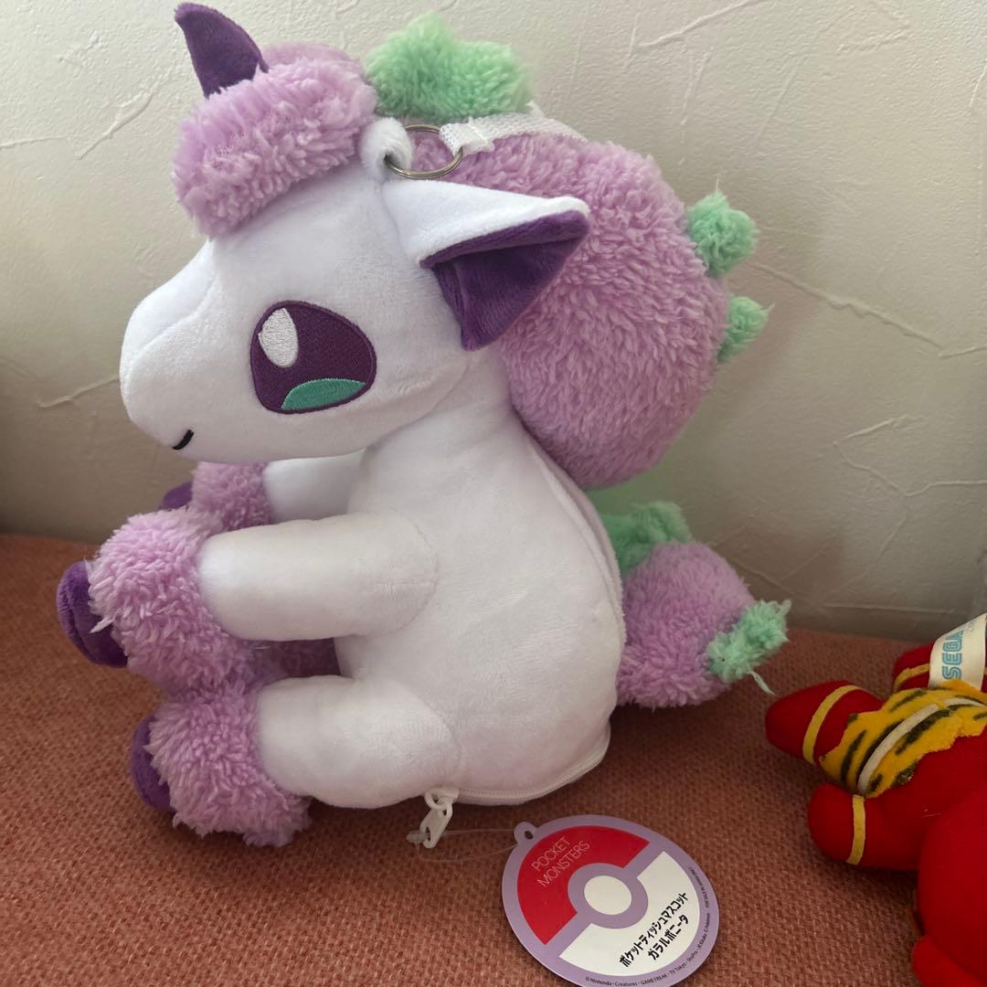 レトロ　プライズ　赤鬼　猿　豚　くま　ポケモン　ガラルポニータ　TOMY マリル