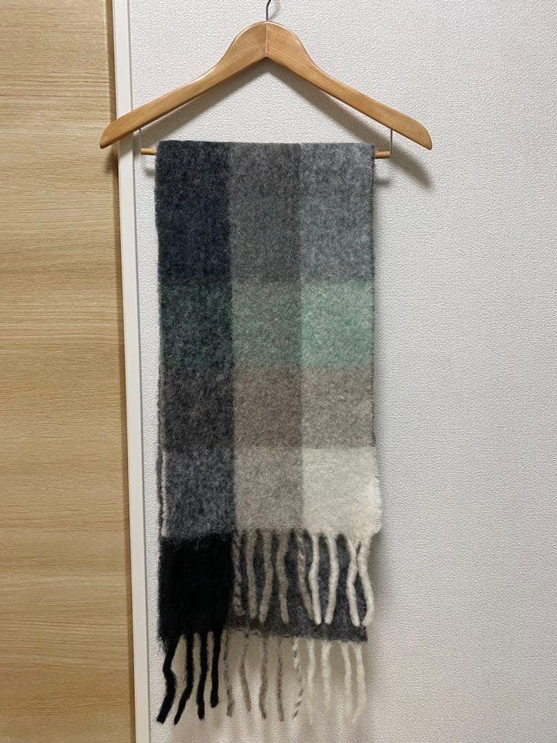 正規品＊Acne Studios＊モヘアチェックスカーフ