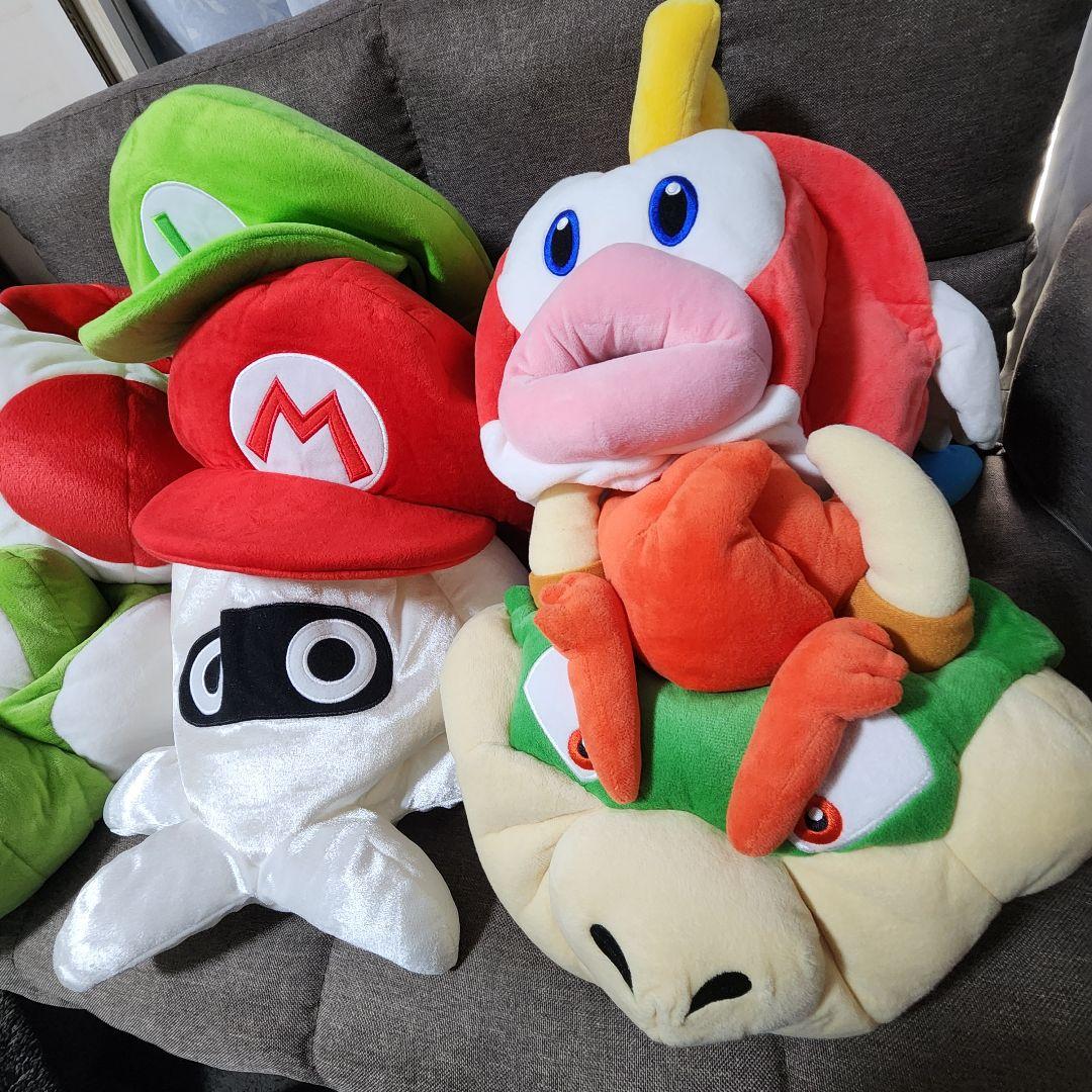 値下げ☆ニンテンドー　USJ 　マリオ　 被り物　セット　バラ売り可