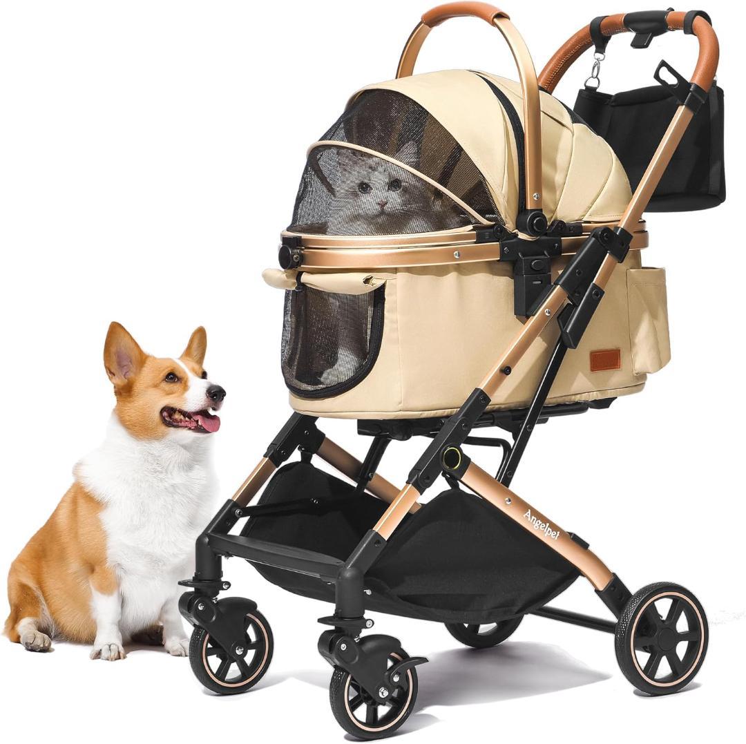 サ*ー様 Angelpet ペットカート 分離型 　カーキ