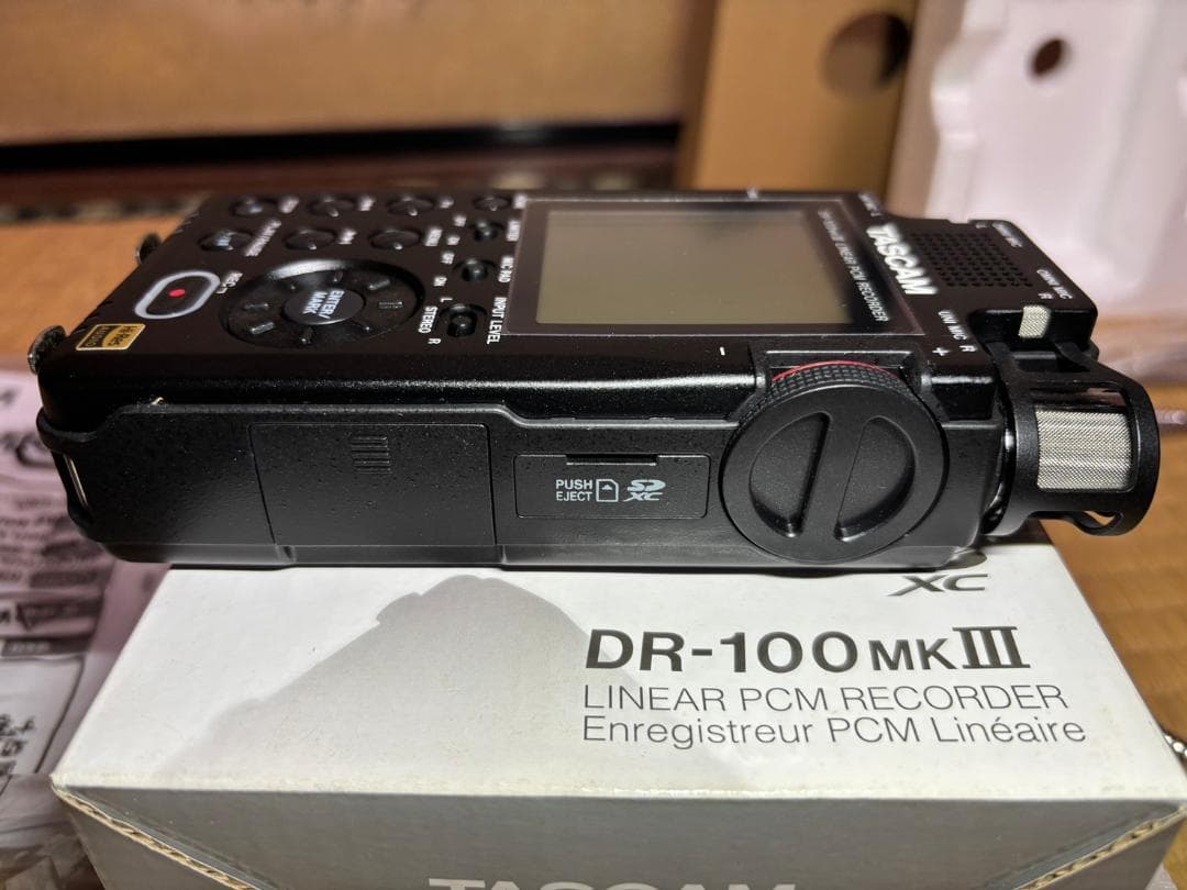 【美品＆追加品】 TASCAM DR-100mkIII PCMレコーダー